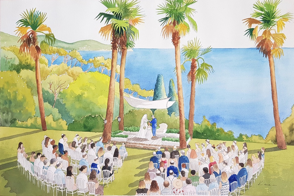 Kiara live painting